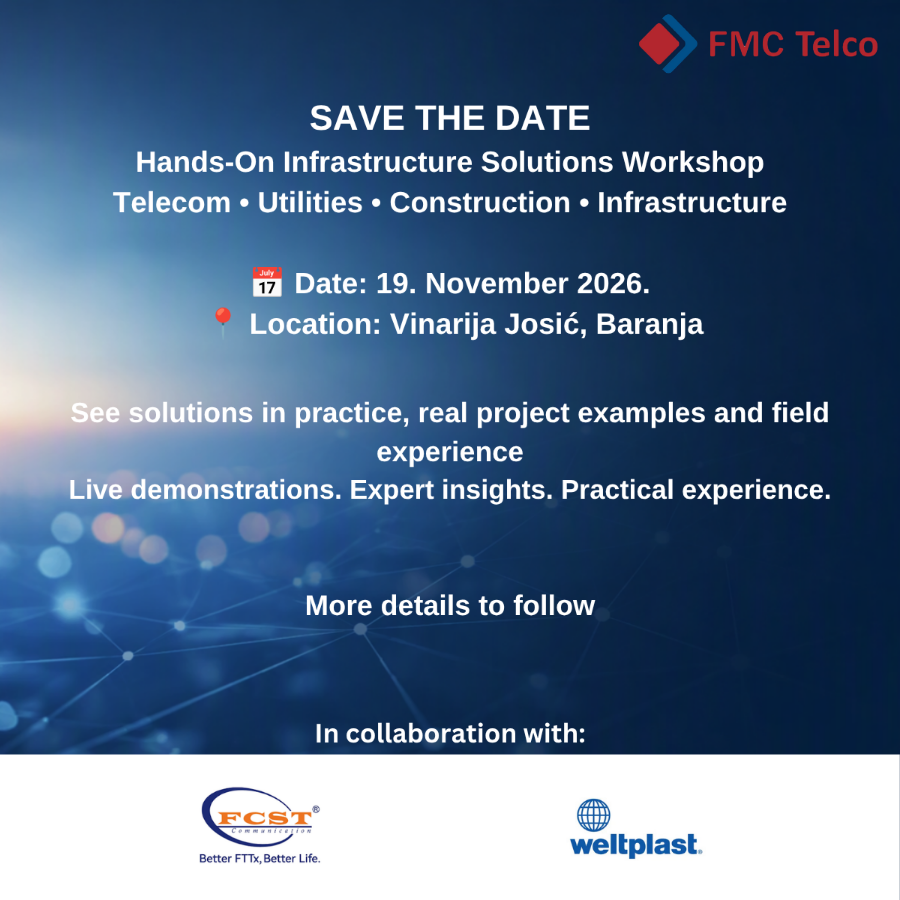 Save the Date: Hands-On Infrastructure Workshop for Telco, Utilities and Installers